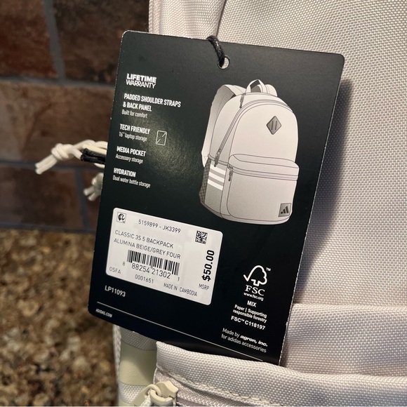 ADIDAS Classic 3S Backpack - Picture 12 of 12